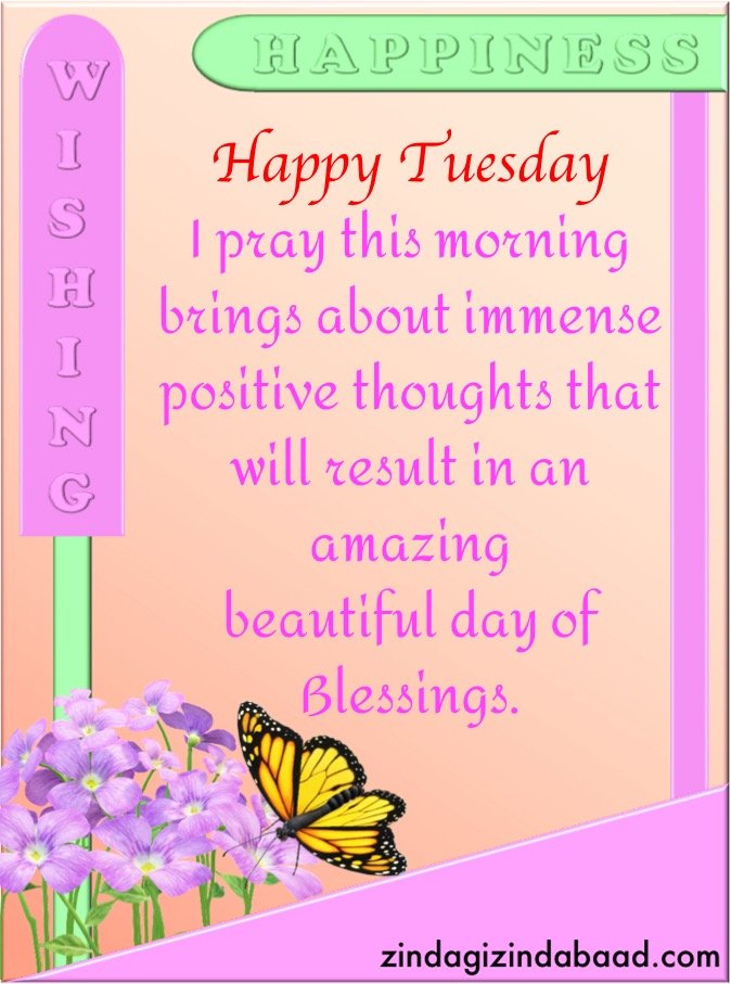 Tuesday Blessings - 1 Happy Tuesday I pray this morning