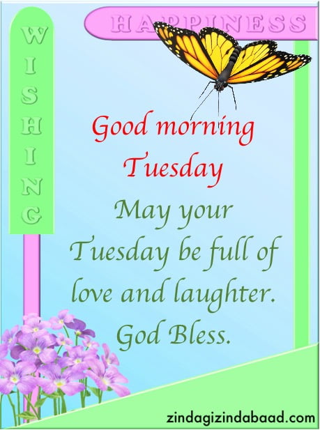 Tuesday Blessings Images - 5 Good morning Tuesday May your