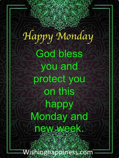 Happy Monday Images - God bless you