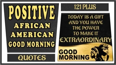 Positive African American Good Orning Quotes FI